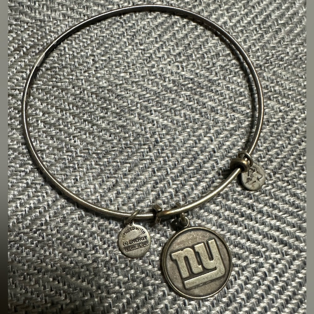 Alex and Ani New York Giants Football bracelet